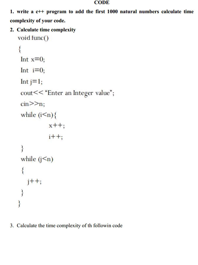 1. write a c++ program to add the first 1000 | StudyX