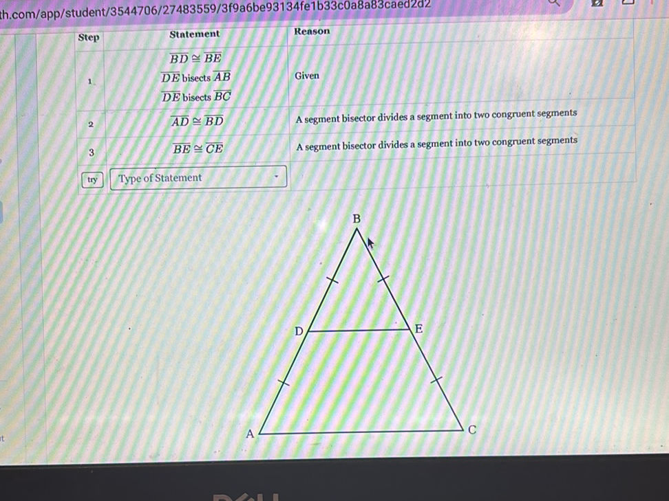 | Step | Statement | Reason | |---|---|---| | StudyX