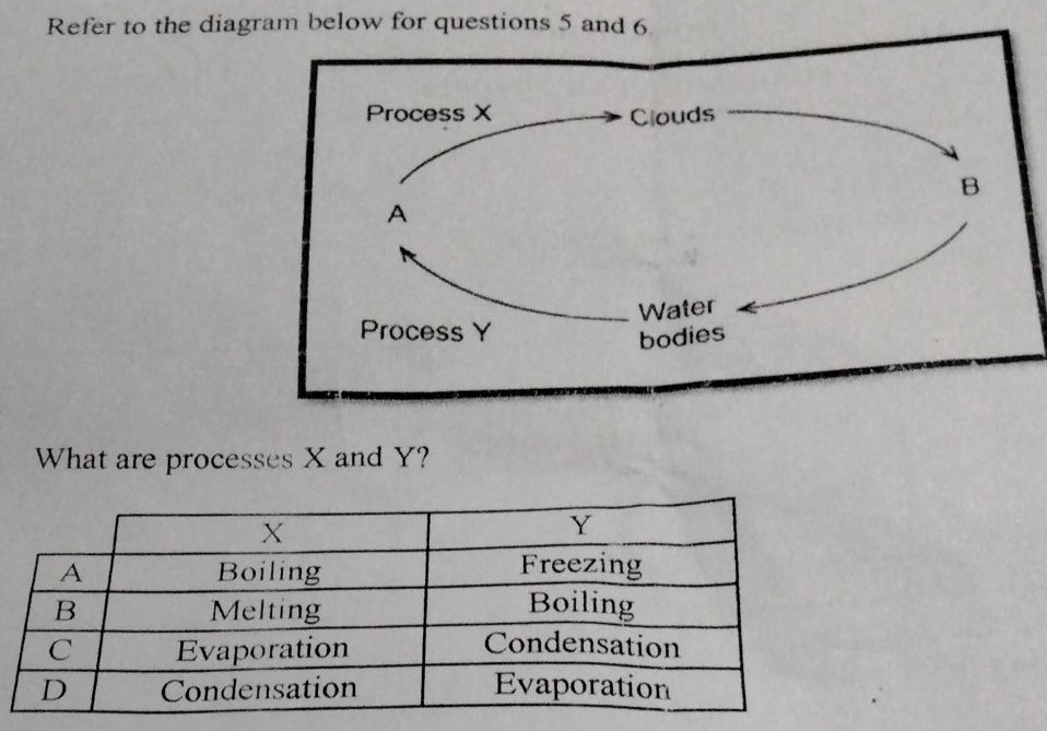 Refer to the diagram below for questions 5 | StudyX