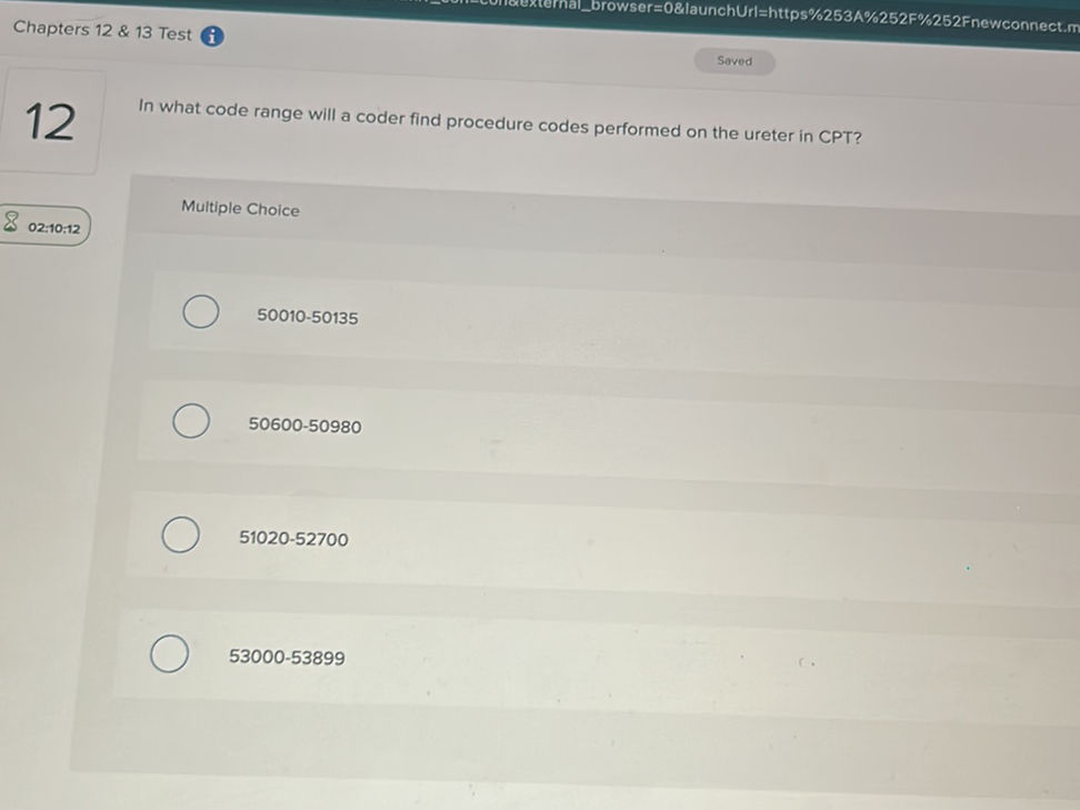 In what code range will a coder find | StudyX