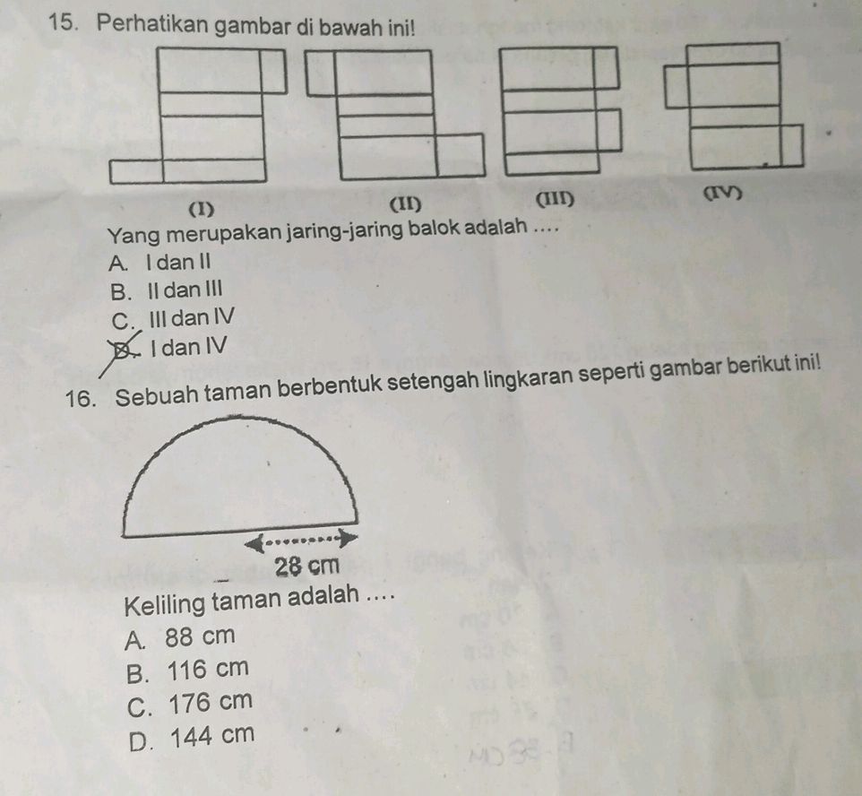 15. Perhatikan gambar di bawah ini! (I) | StudyX