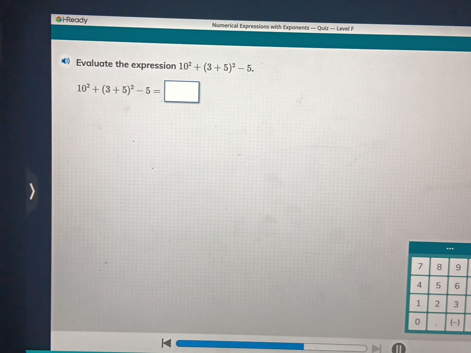 Evaluate the expression $10^2 + (3+5)^2