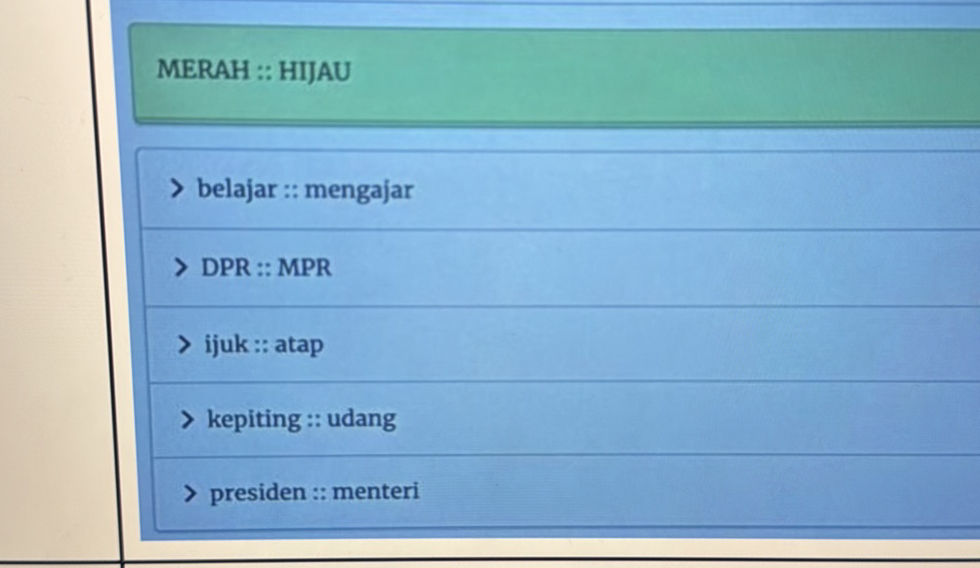 MERAH :: HIJAU > belajar :: mengajar > DPR | StudyX