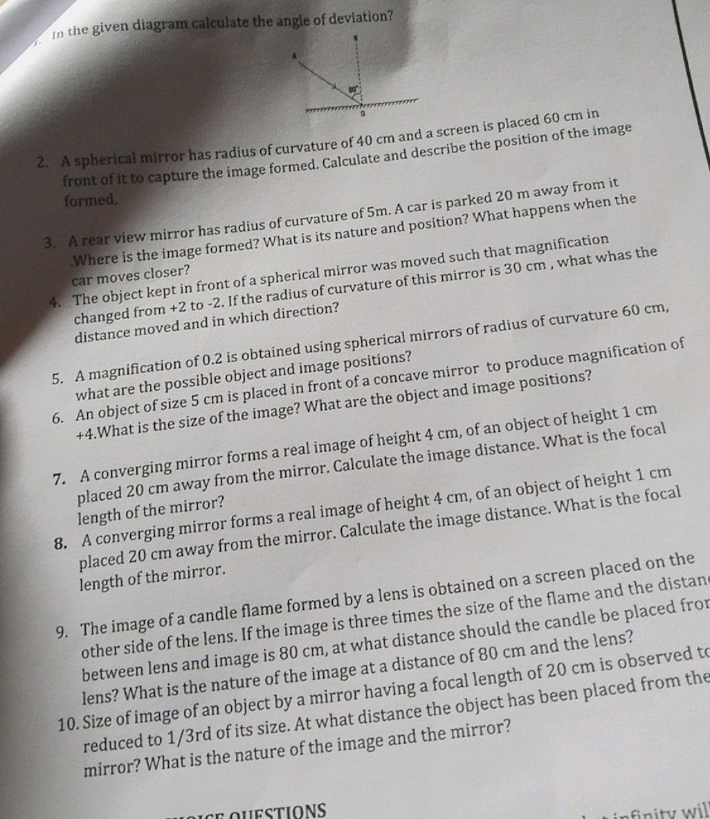 In the given diagram calculate the angle of | StudyX