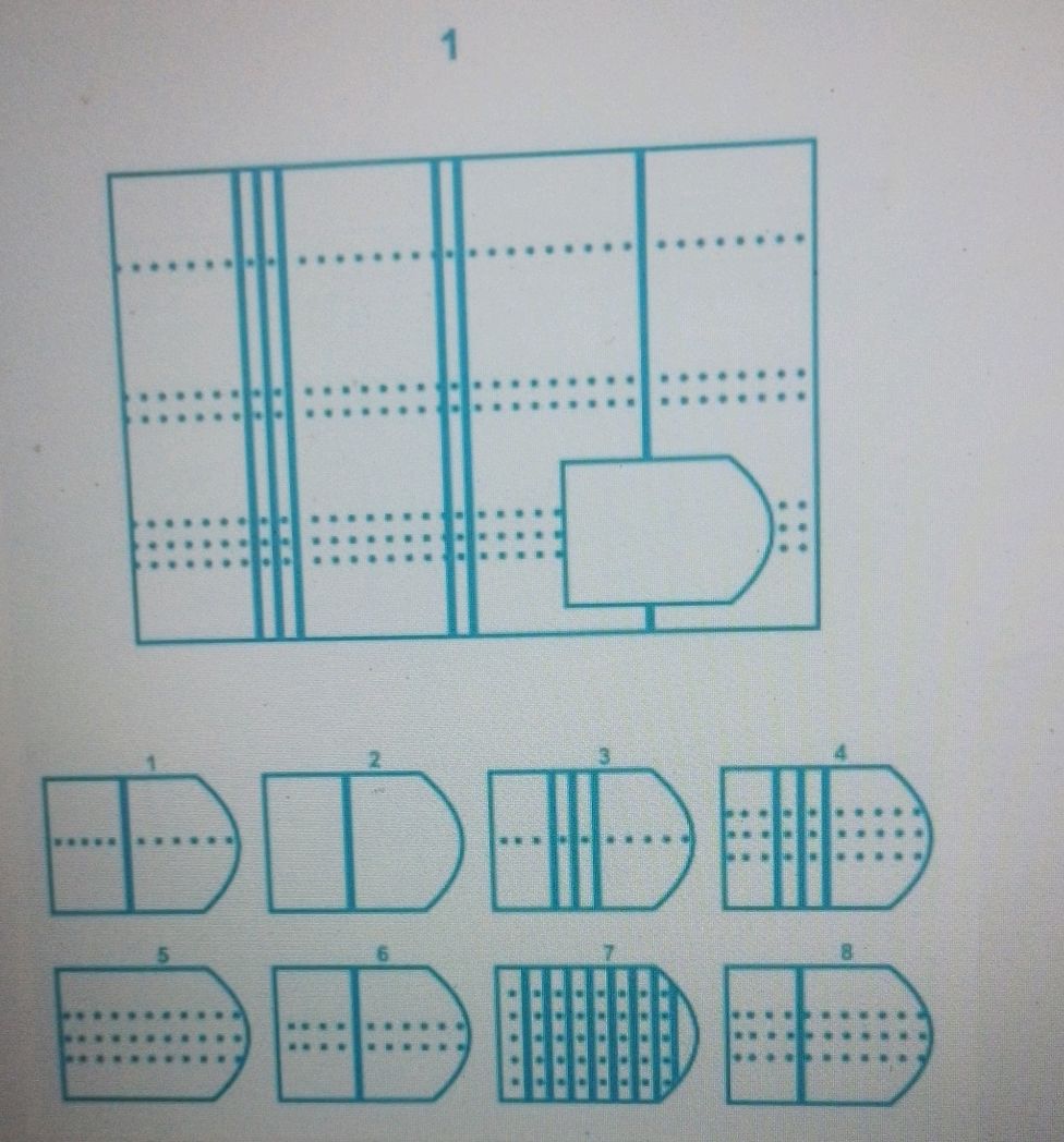 The image presents a pattern recognition | StudyX