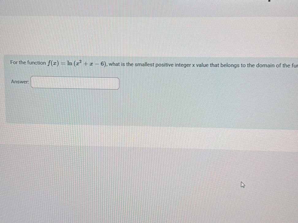 for-the-function-f-x-ln-x-2-x-6-studyx