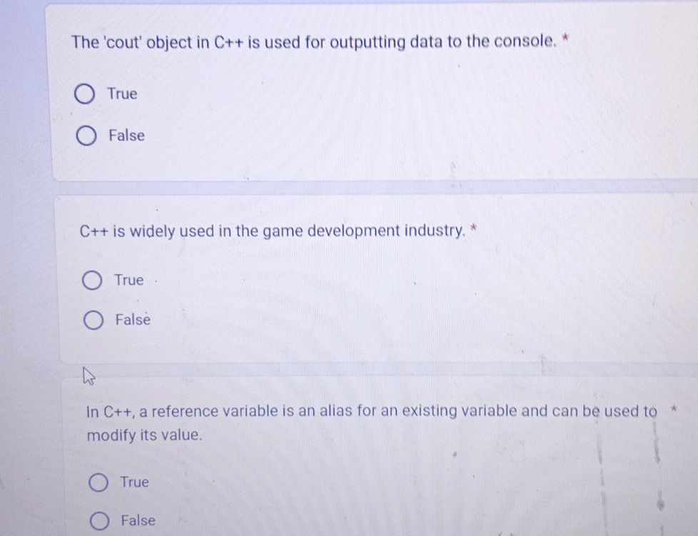 The 'cout' object in C++ is used for | StudyX