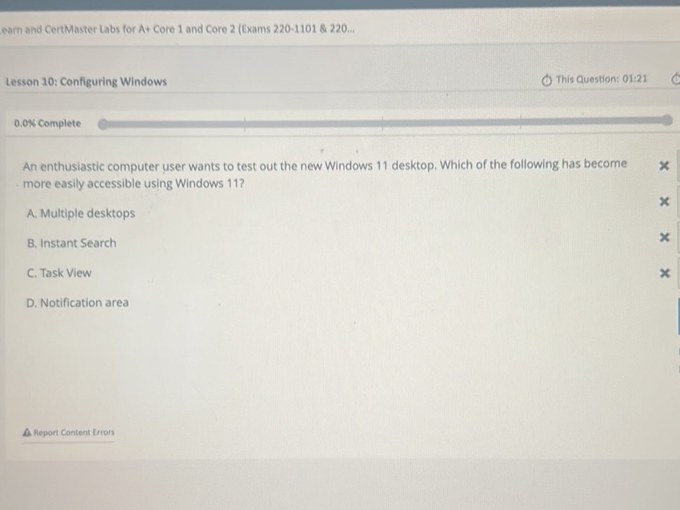 An enthusiastic computer user wants to test