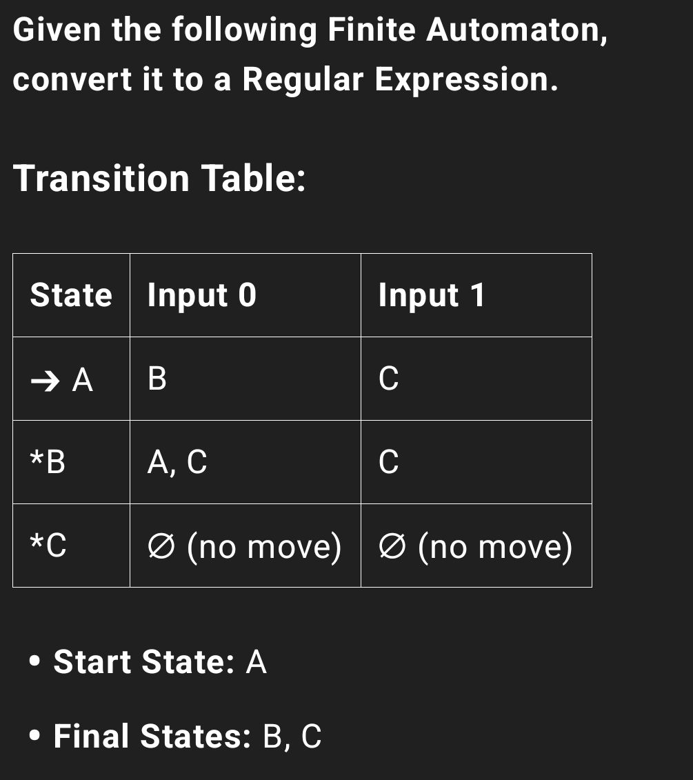 Given the following Finite Automaton, | StudyX