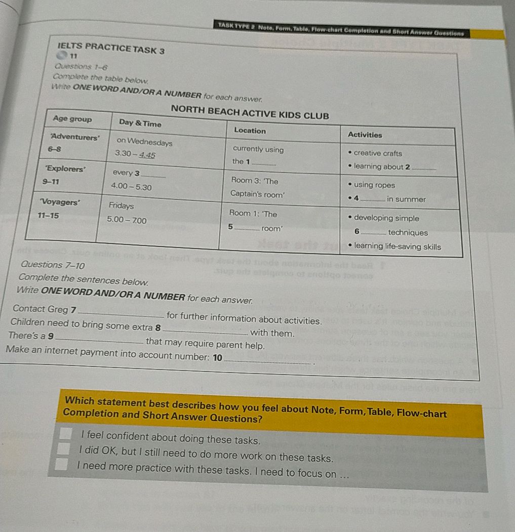 Task Type 2 TASK TYPE 2 Note. Form. Table. Flow.chart | StudyX