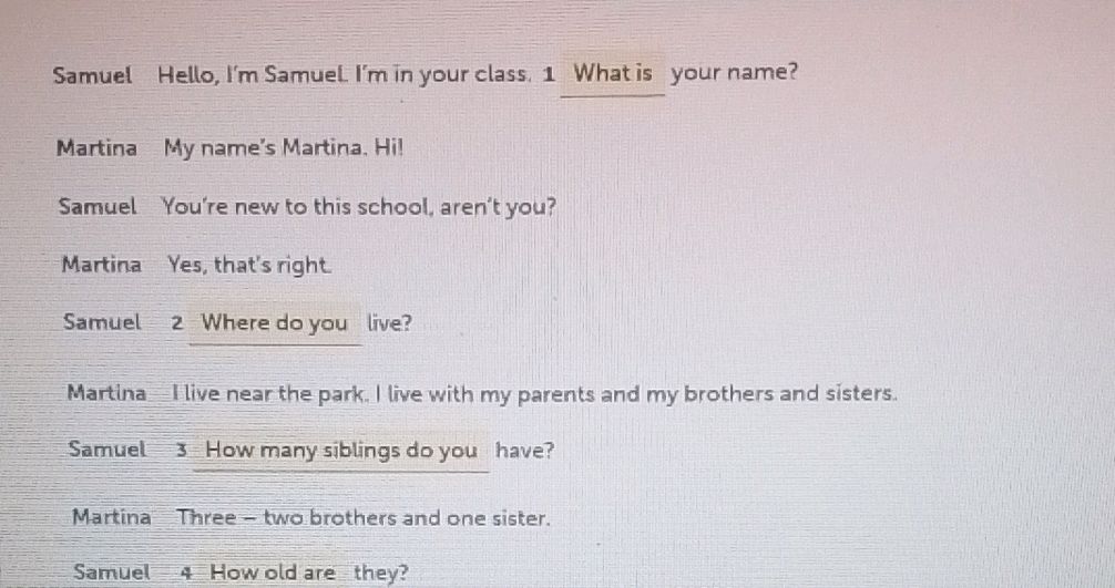 Samuel Hello, I'm Samuel. I'm in your class. | StudyX