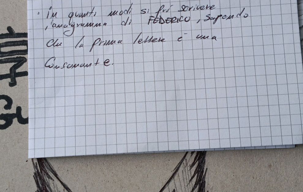 In Quanti Modi Si Pu Scrivere L anagramma StudyX In Quanti Modi Si Pu Scrivere L anagramma StudyX