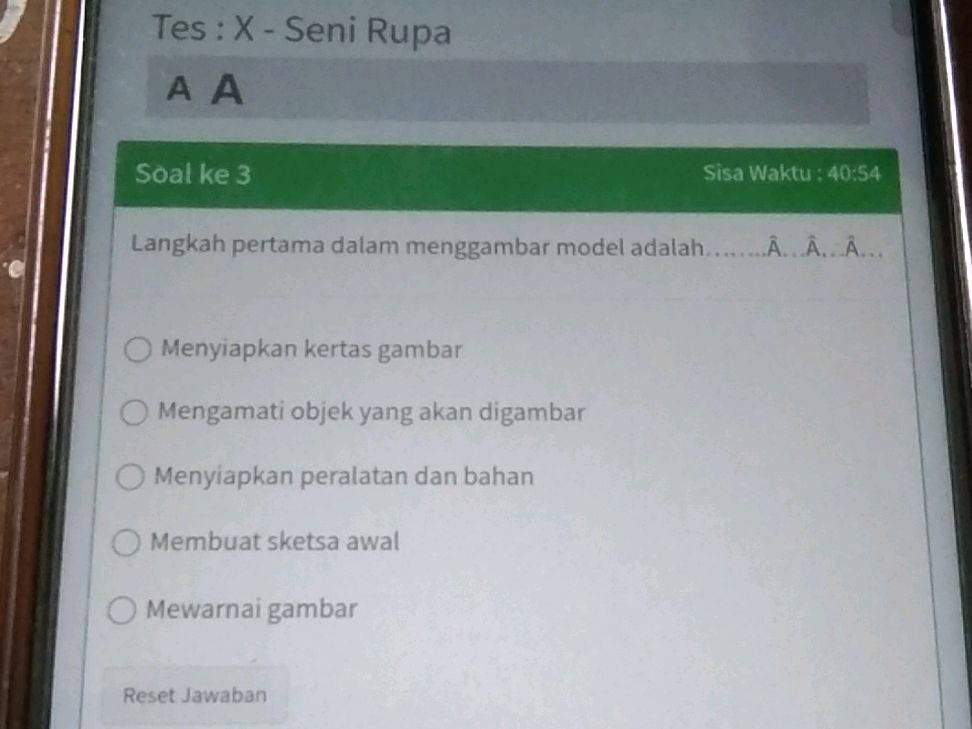 Langkah pertama dalam menggambar model | StudyX