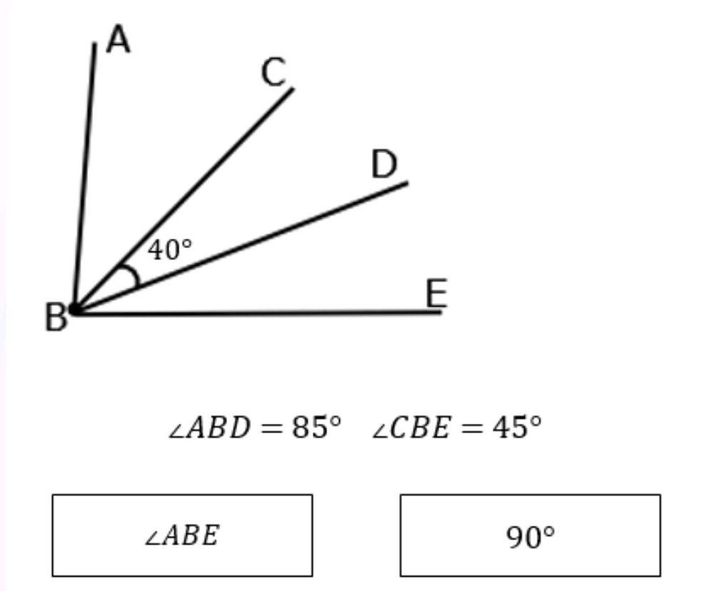 Given the diagram with angles and the | StudyX