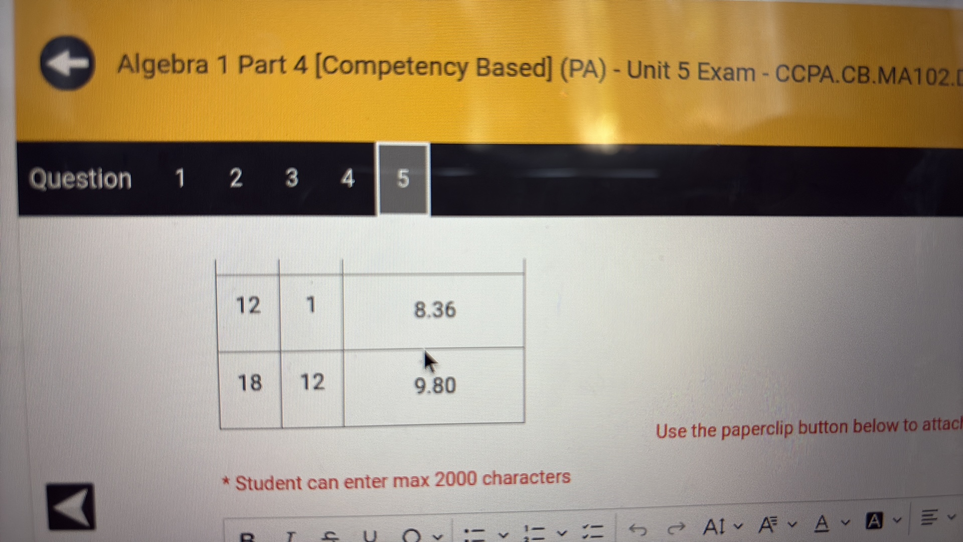 Use the data set and predicted y-values to | StudyX