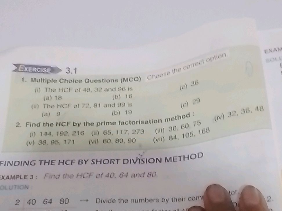 1. Multiple Choice Questions (MCQ) Choose | StudyX