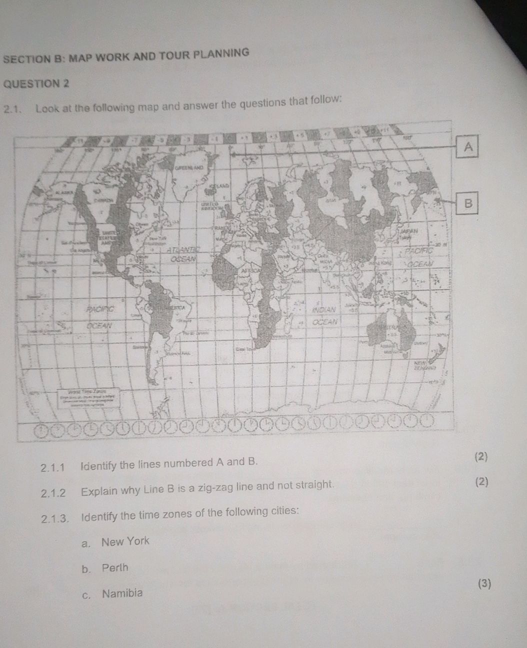 Map Identify Question 2. Look at the following map and answer the | StudyX