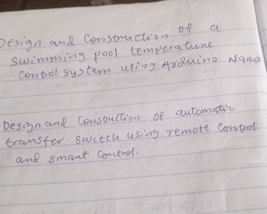 Design and Construction of a swimming pool | StudyX