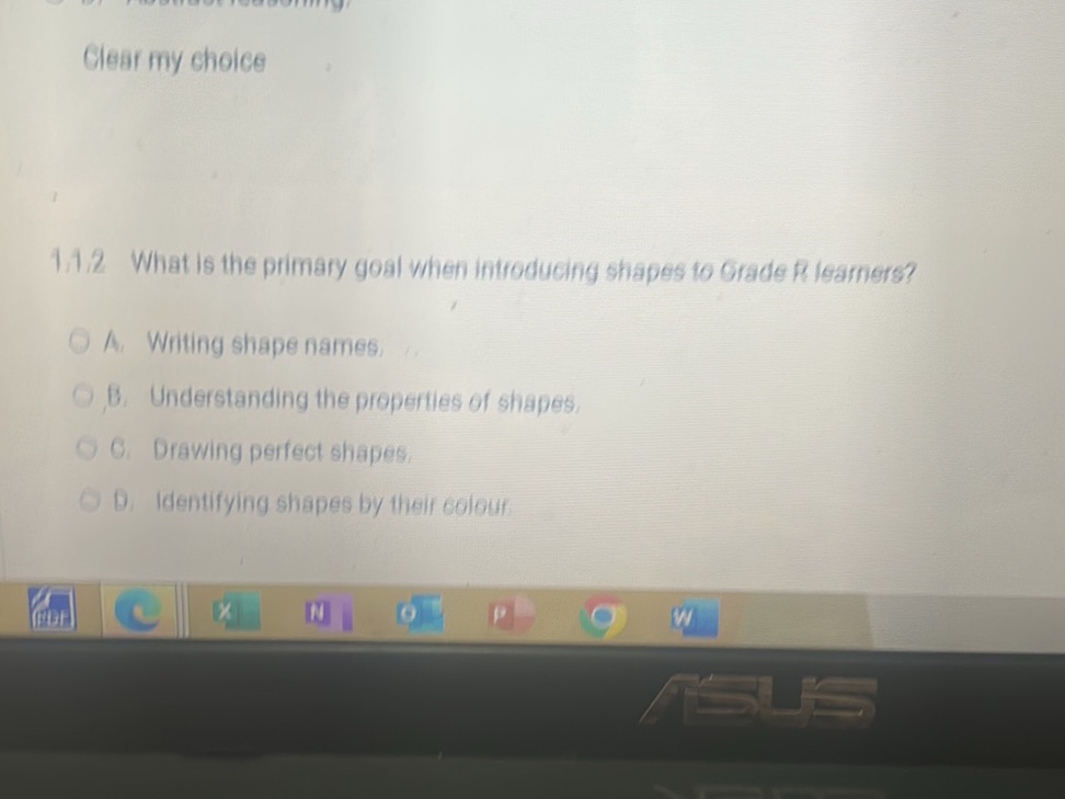 1.1.2 What is the primary goal when | StudyX