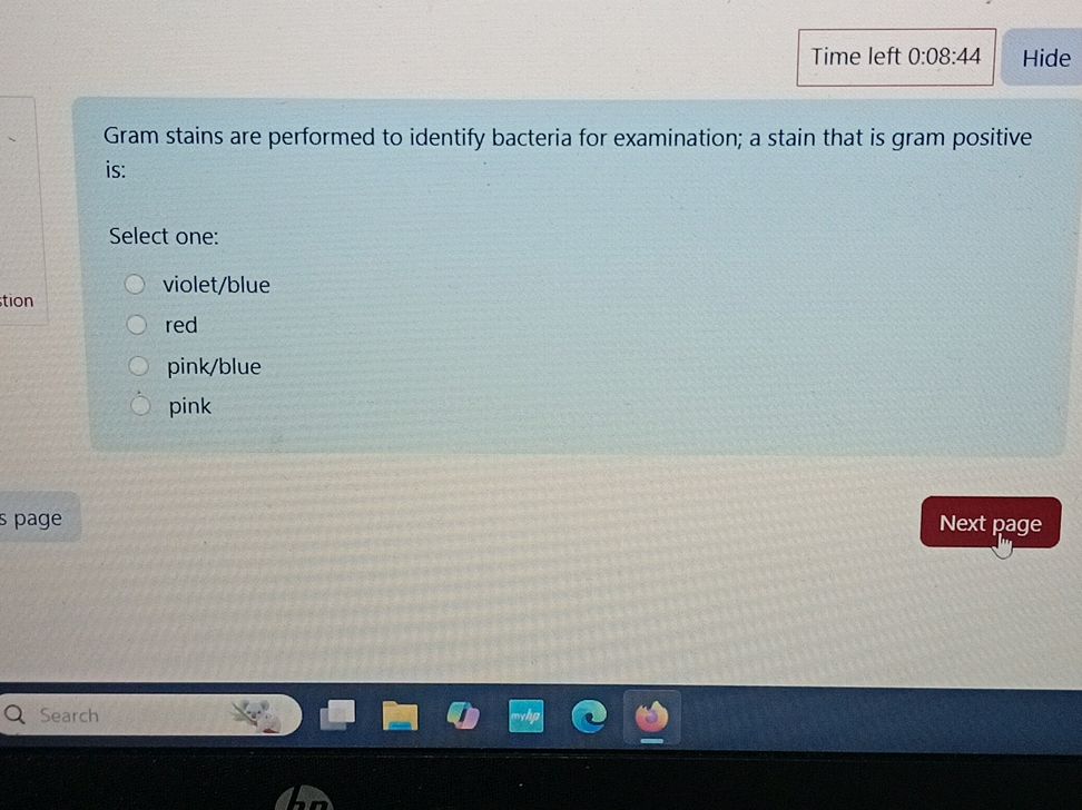Gram stains are performed to identify | StudyX