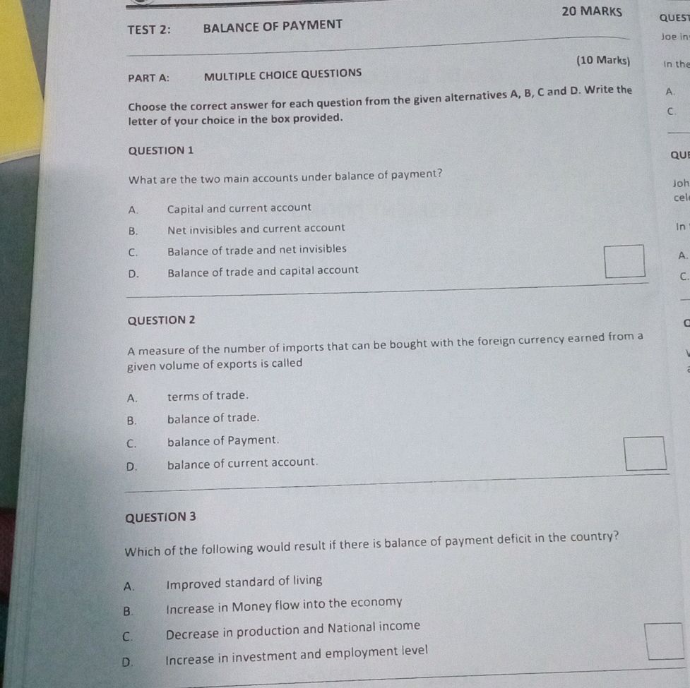 QUESTION 1 What are the two main accounts | StudyX