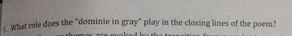 5. What role does the 