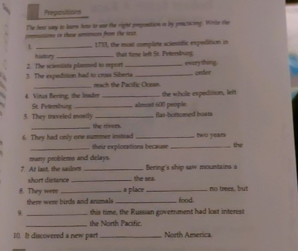 Prepositions The best way to learn how to | StudyX