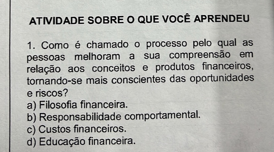 1. Como é chamado o processo pelo qual as | StudyX