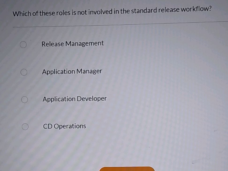 Which of these roles is not involved in the | StudyX