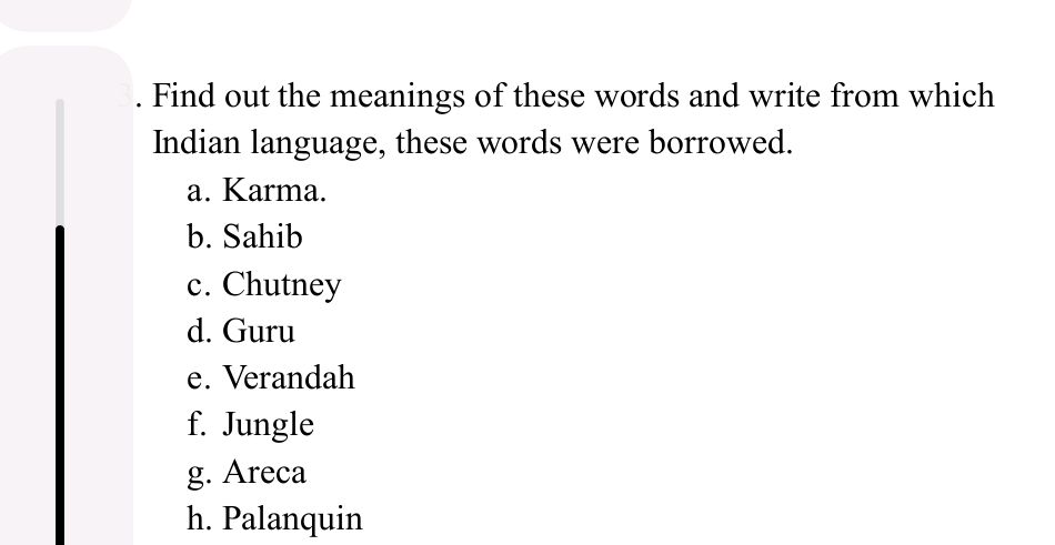Find out the meanings of these words and | StudyX