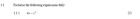 Form Expressions Factorise the following expressions fully.