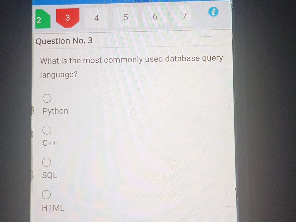Question No. 3 What is the most commonly | StudyX