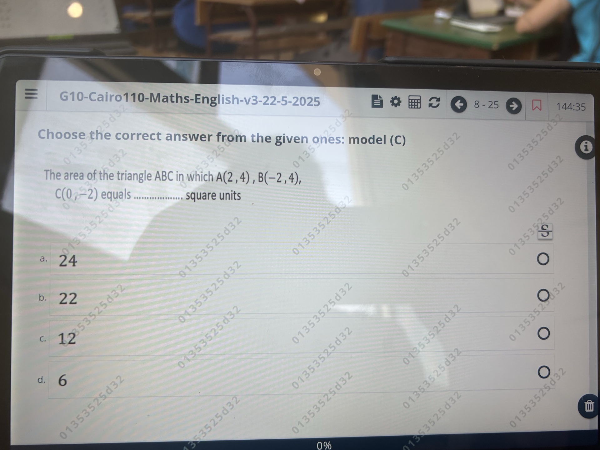 Choose the correct answer from the given | StudyX