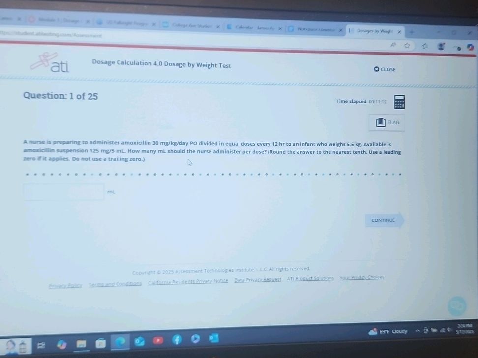 A nurse is preparing to administer | StudyX