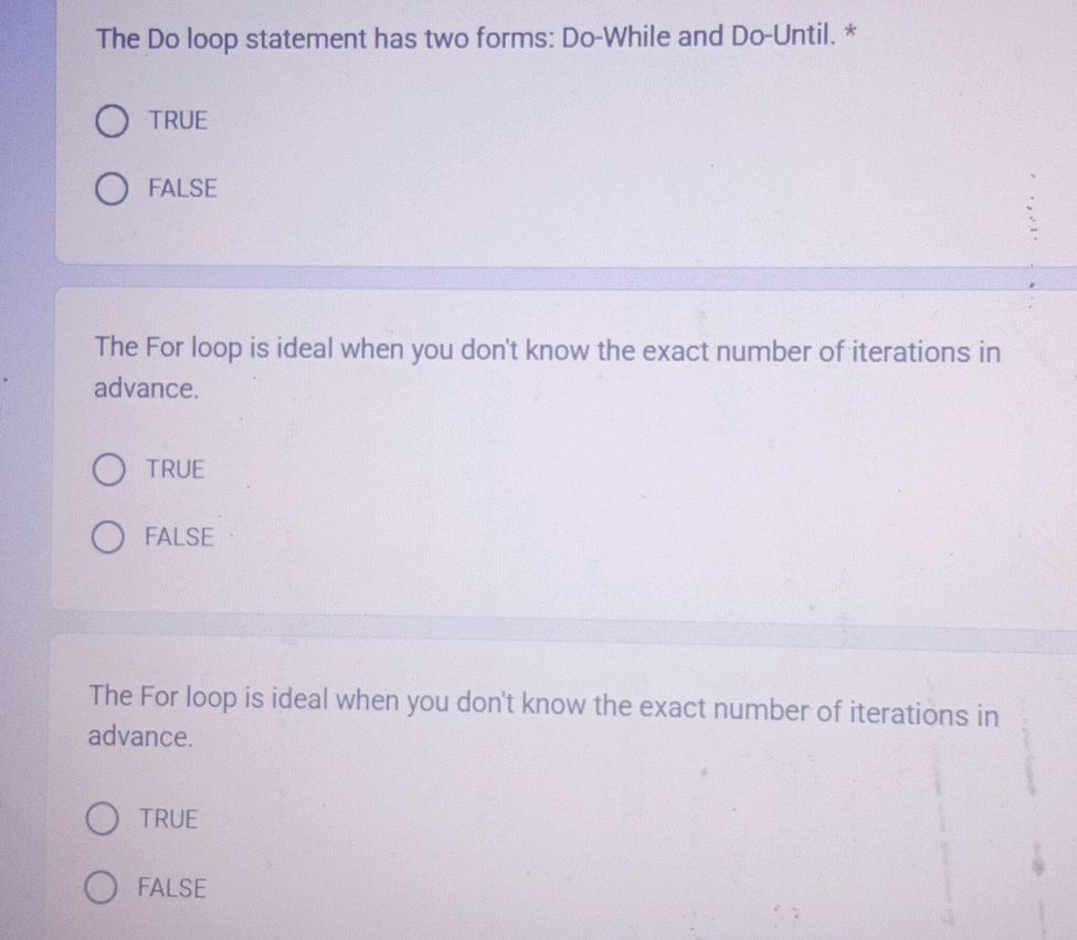 The Do loop statement has two forms: | StudyX
