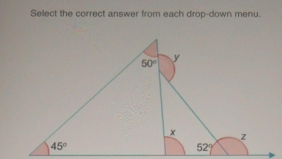 Select the correct answer from each | StudyX