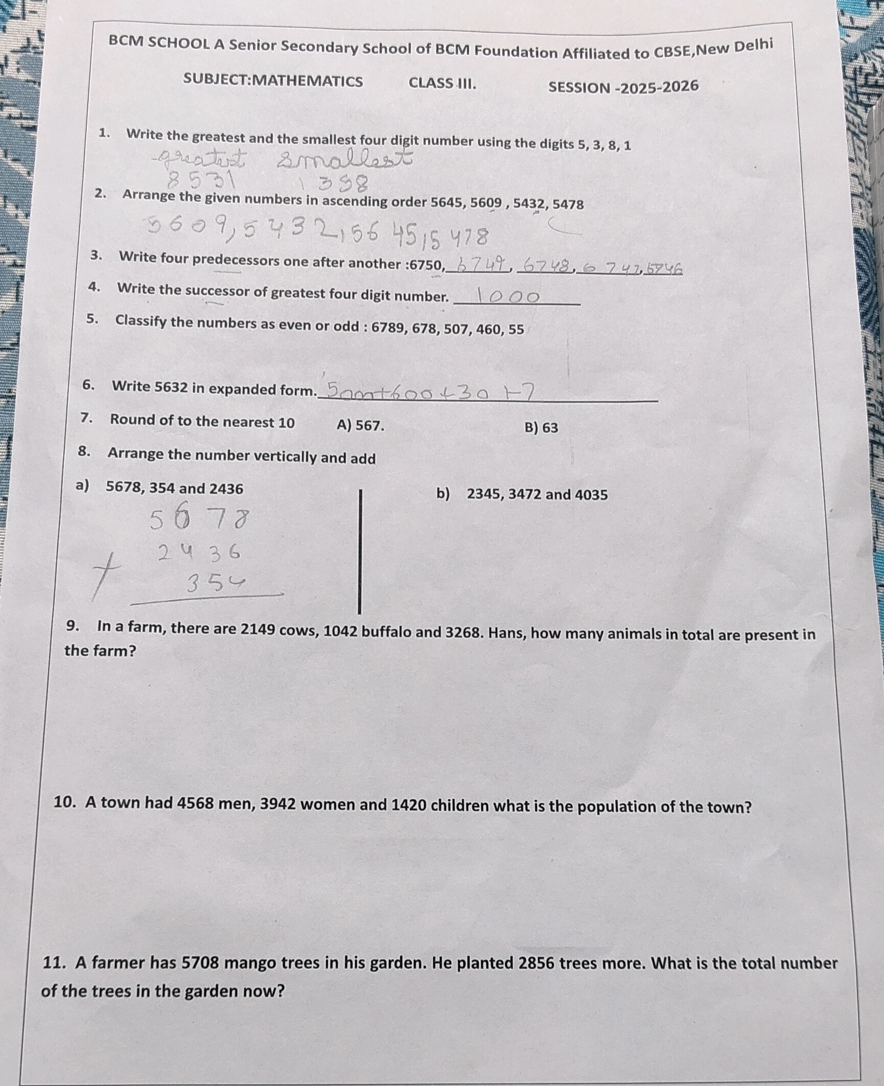 1-write-the-greatest-and-the-smallest-four-studyx