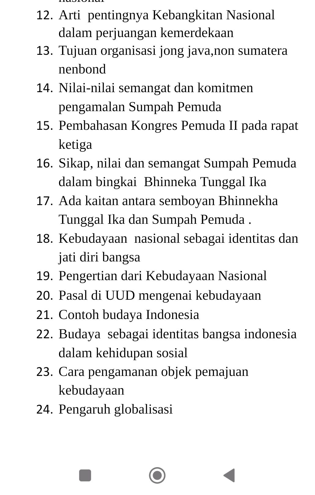 Tujuan Jong Java 12. Arti pentingnya Kebangkitan Nasional | StudyX