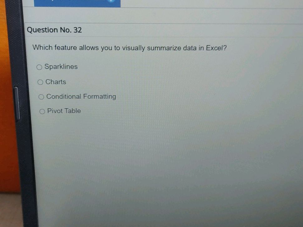 Which feature allows you to visually