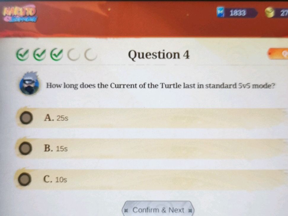 How long does the Current of the Turtle last | StudyX