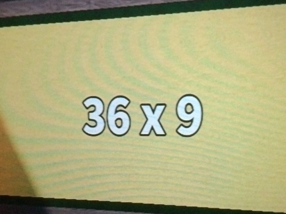 36x93 Math Multiplication: 36 x 9