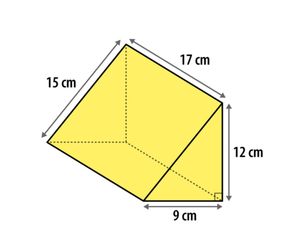 The image shows a triangular prism with the | StudyX