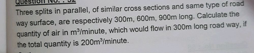 Three splits in parallel, of similar cross | StudyX