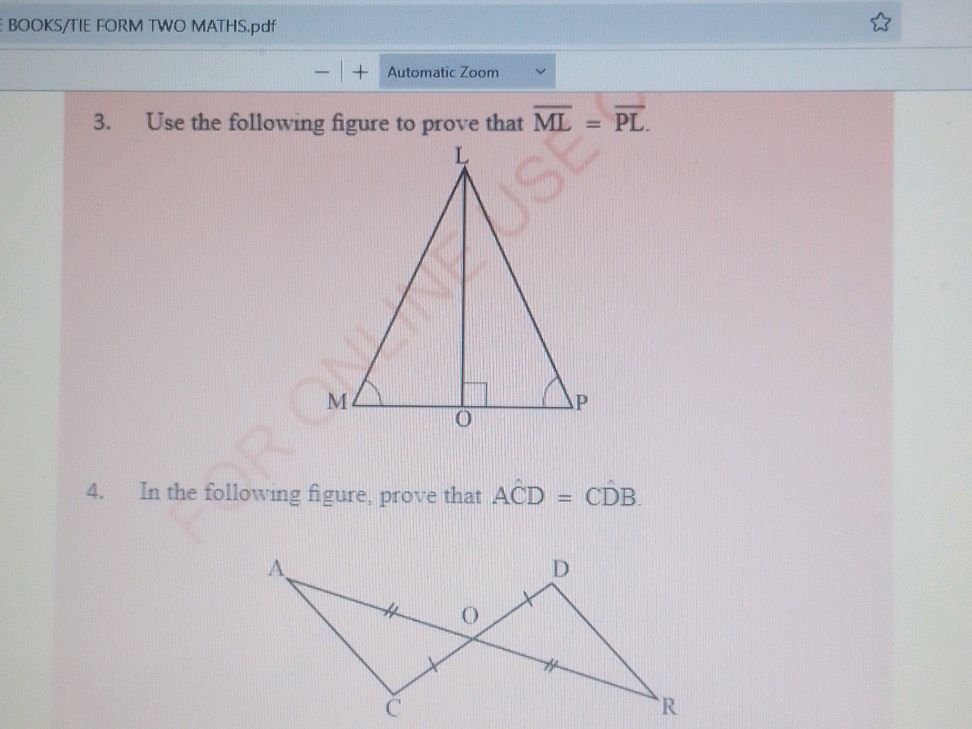 Prove That Math 3. Use the following figure to prove that $ | StudyX