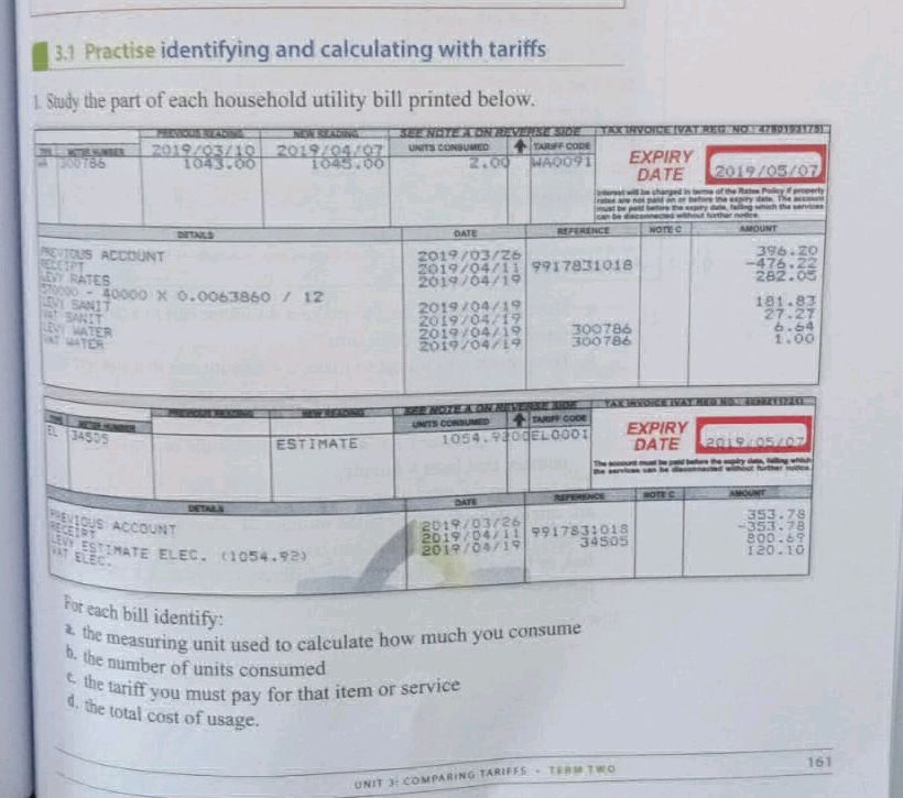 Utility Tax Study Example 1. Study the part of each household utility | StudyX