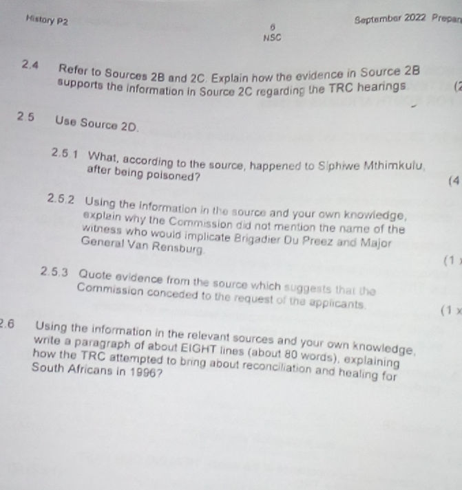2.4 Refer to Sources 2B and 2C. Explain how