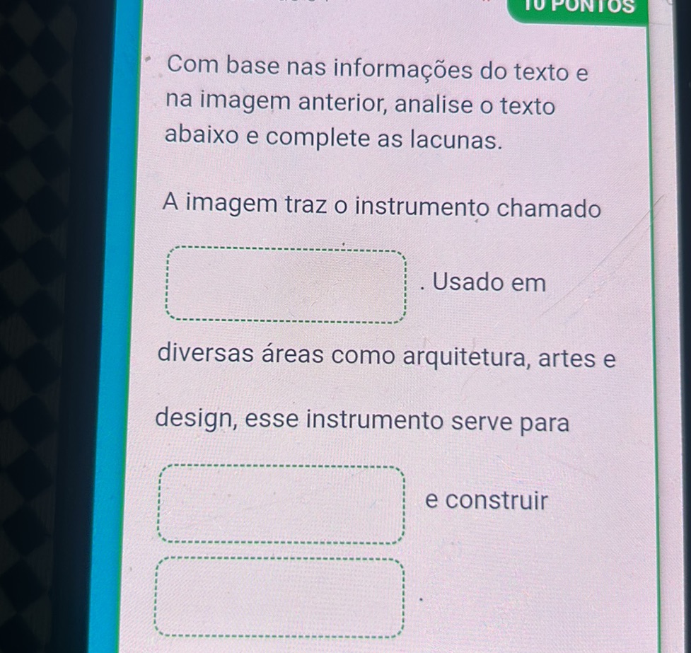 Com base nas informações do texto e na