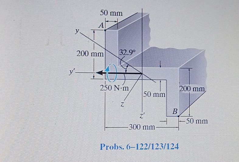 The image shows a 3D diagram of a structural | StudyX