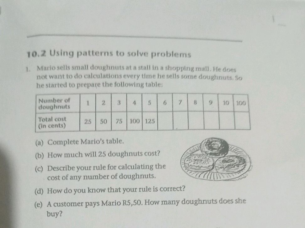 10. 2 Using patterns to solve problems 1. | StudyX