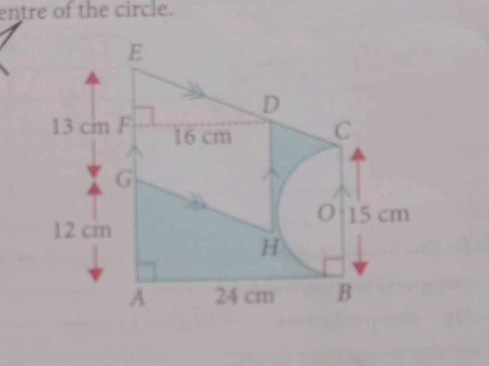 The image shows a complex geometric figure | StudyX
